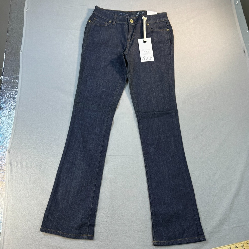 THE LIMITED Jeans Size 6 Bootcut Womens Denim 312 Dark Blue Wash New